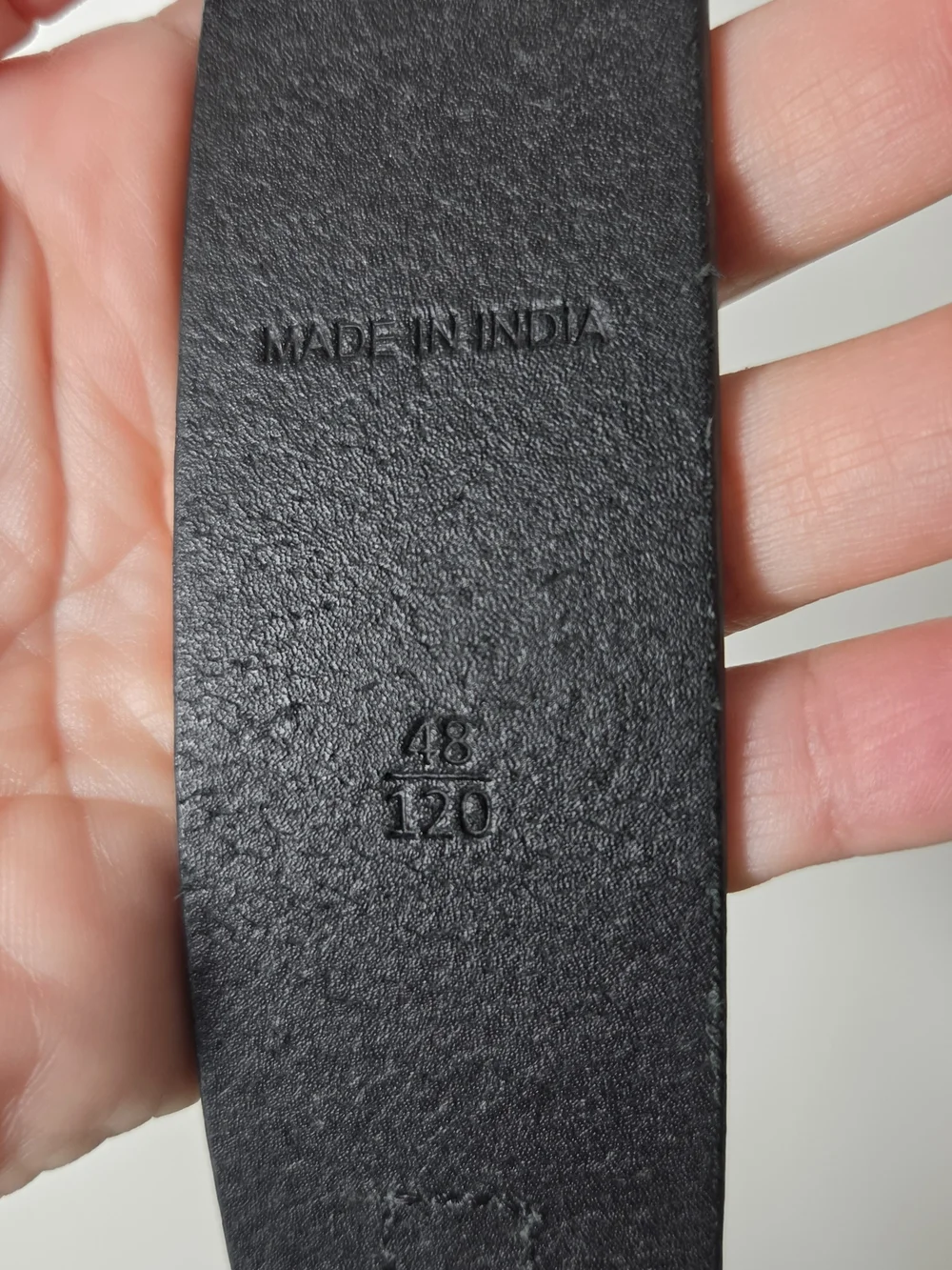 Polo by Ralph Lauren Black Leather Men's Belt